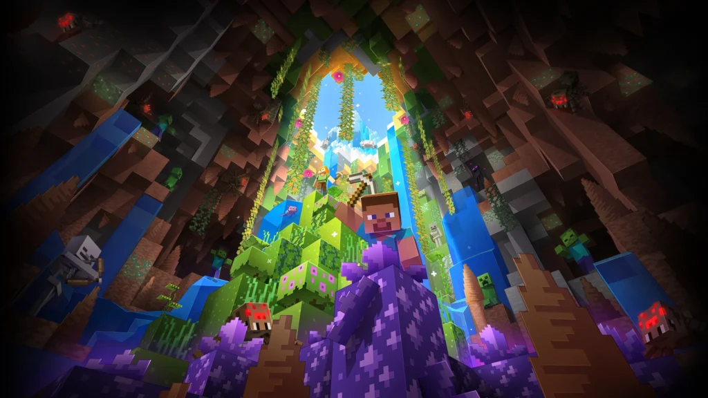 minecraft server banner hero