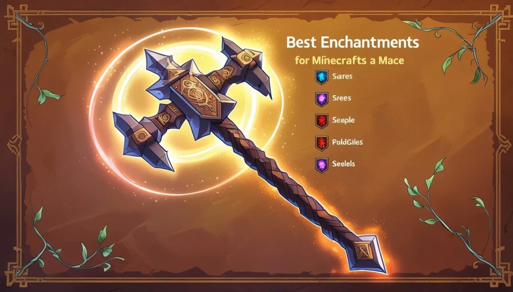 Minecraft Best Enchantments For Mace