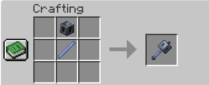 Minecraft Gürz İçin En İyi Büyüler 4 gürz yapımı