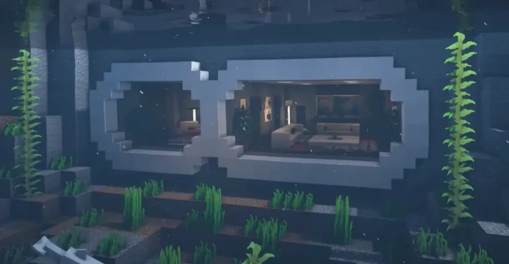 Minecraft Underwater House