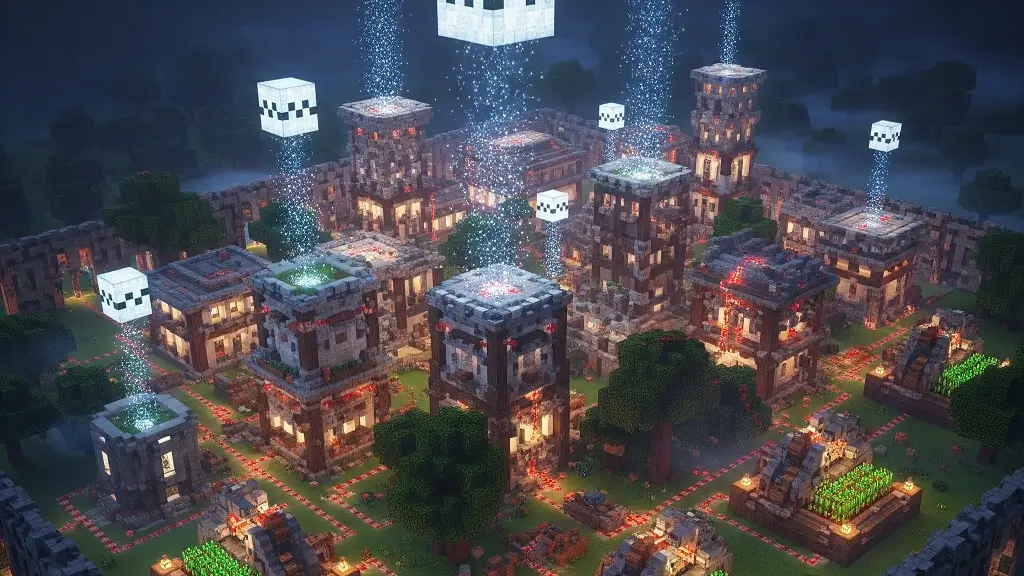 Otonom Minecraft Şehirleri