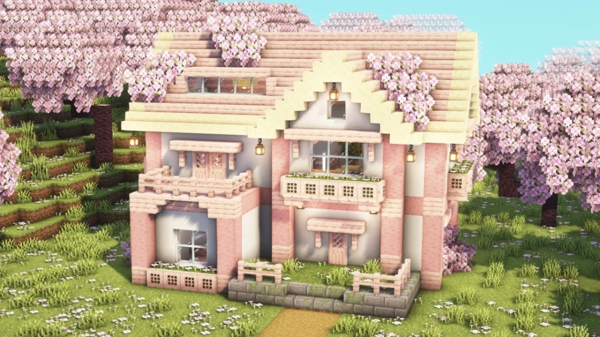 Cozy Cherry Blossom House