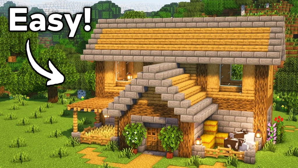 Minecraft Simple Survival House