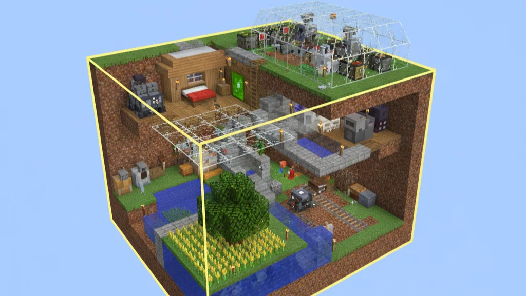 2026 için Aşırı Minecraft Hayatta Kalma Mücadeleleri (Mod Gerektirmez) 6 Tek Chunk