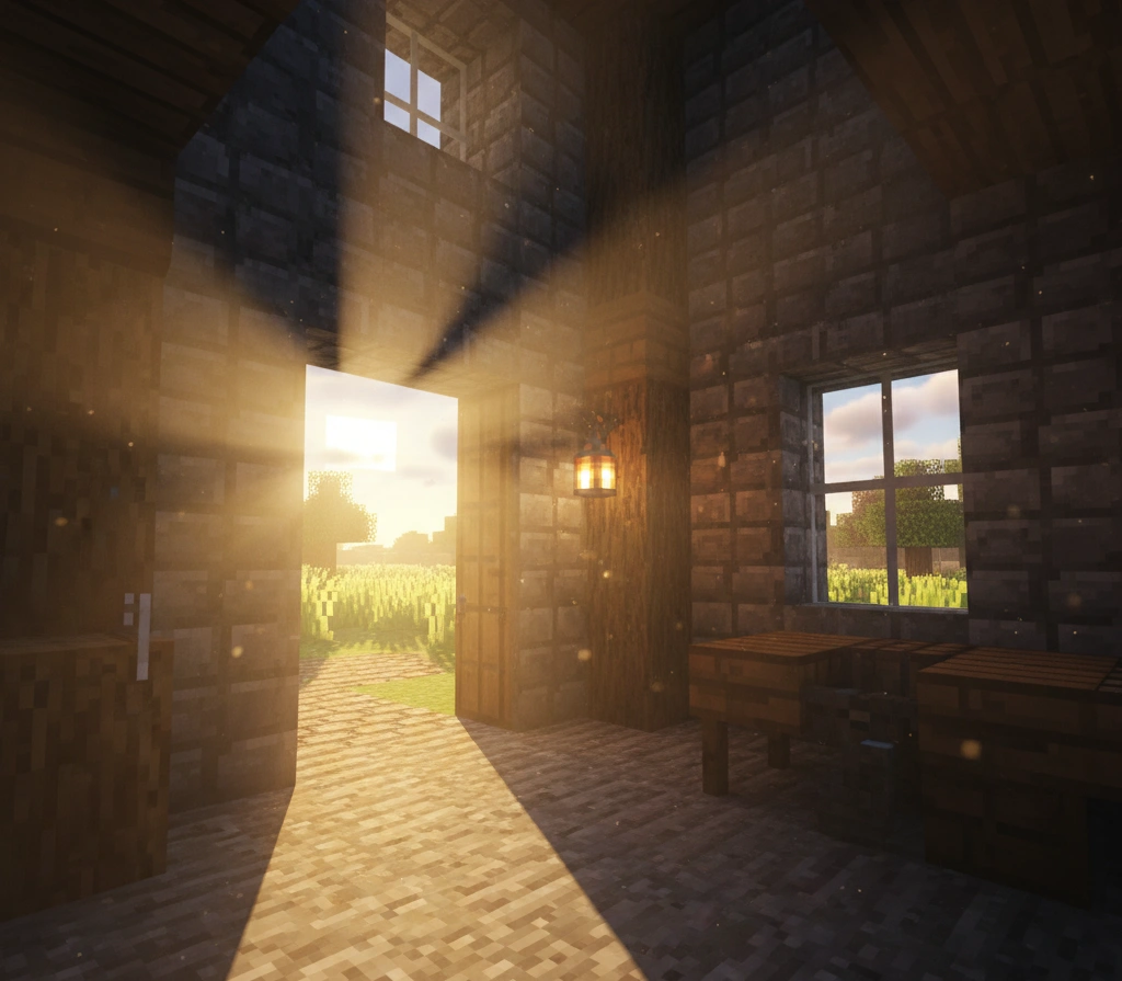 Minecraft Bina İpuçları: 15 Altın İpucu 14 Minecraft gün doğumu