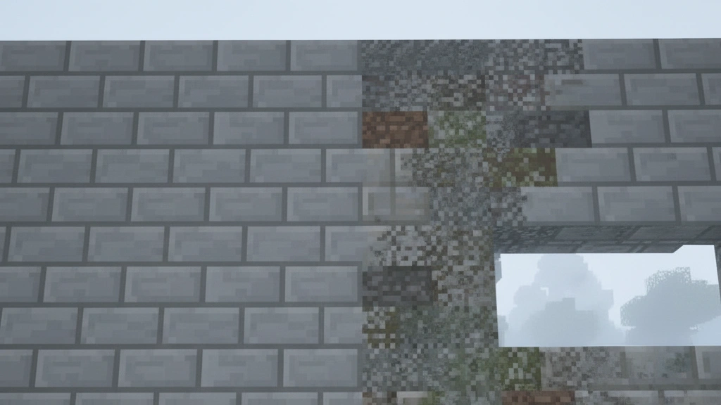 Minecraft Bina İpuçları: 15 Altın İpucu 5 Minecraft taş doku karışımı